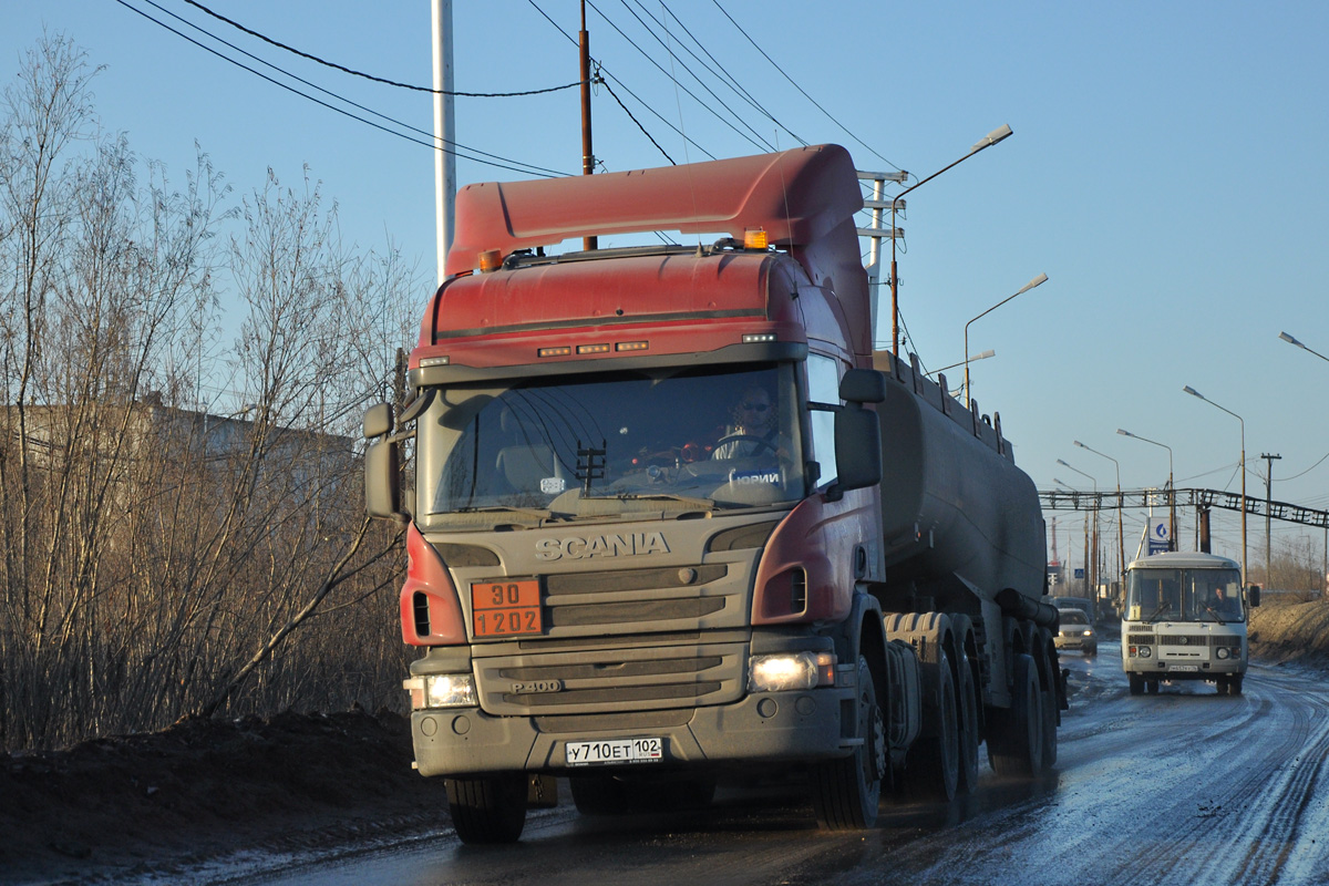 Башкортостан, № У 710 ЕТ 102 — Scania ('2011) P400