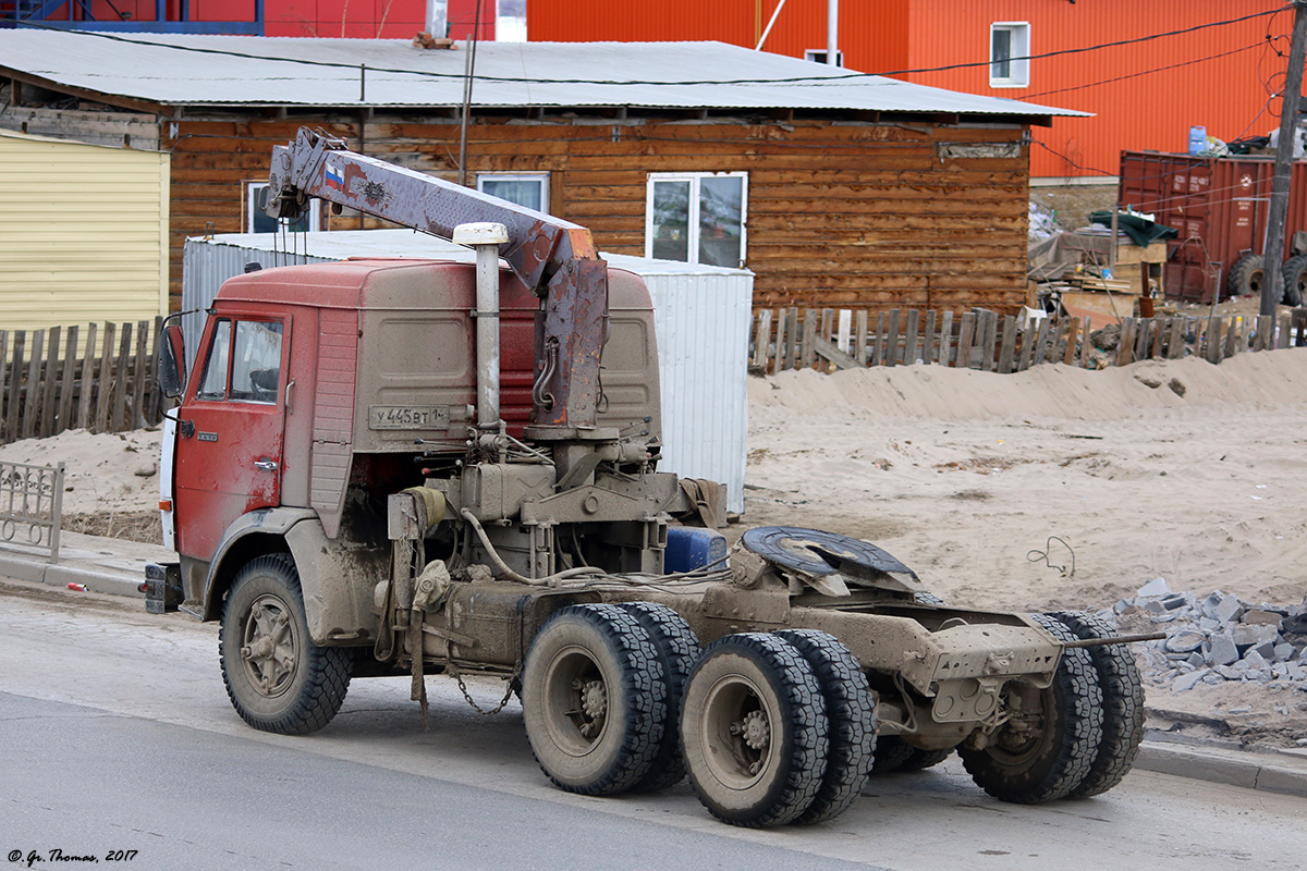 Саха (Якутия), № У 445 ВТ 14 — КамАЗ-5410