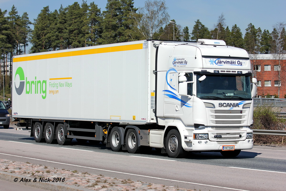 Финляндия, № VXT-545 — Scania ('2013) R520