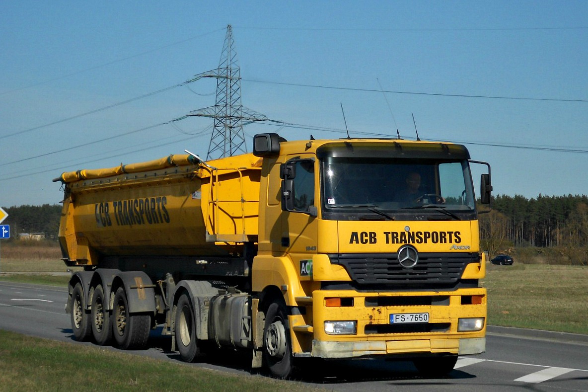 Латвия, № FS-7650 — Mercedes-Benz Axor 1843