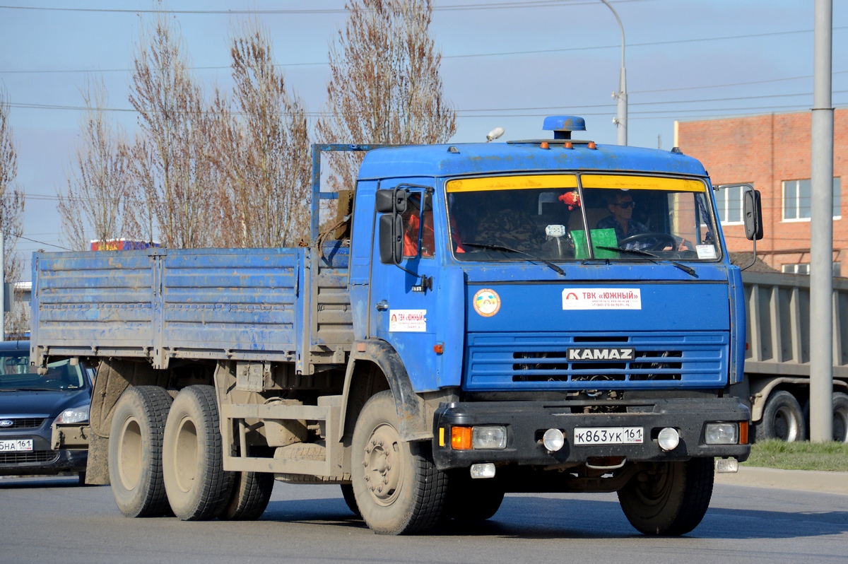 Ростовская область, № К 863 УК 161 — КамАЗ-53215-15 [53215R]