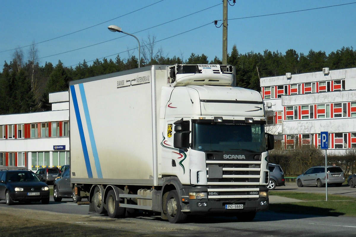 Латвия, № PO-9880 — Scania ('1996) R164L