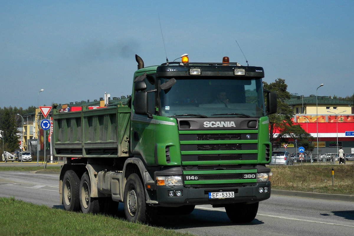 Латвия, № EF-5333 — Scania ('1996) R114C