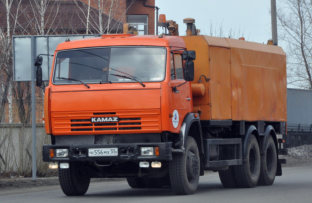 Омская область, № Н 556 МХ 55 — КамАЗ-53229-15 [53229R]