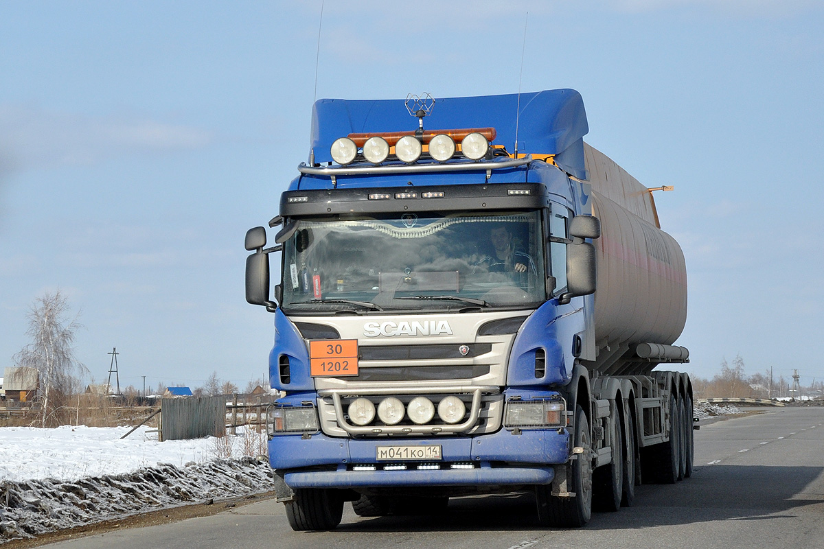 Саха (Якутия), № М 041 КО 14 — Scania ('2011) P400