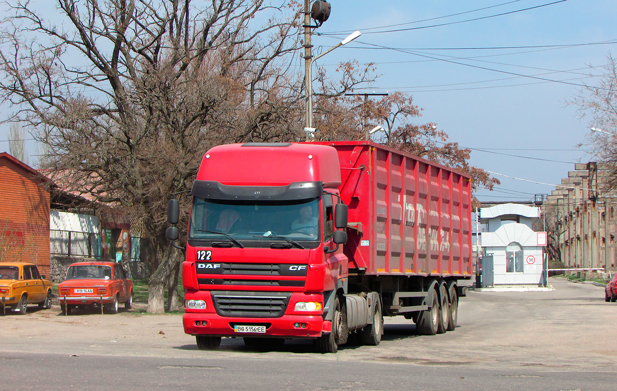 Львовская область, № 122 — DAF CF85 FT