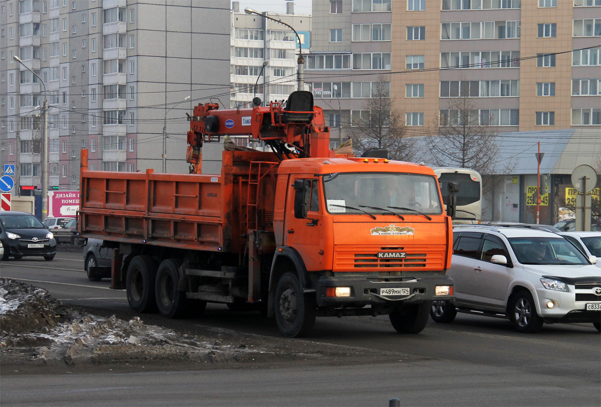 Красноярский край, № Р 489 МН 124 — КамАЗ-65115-62