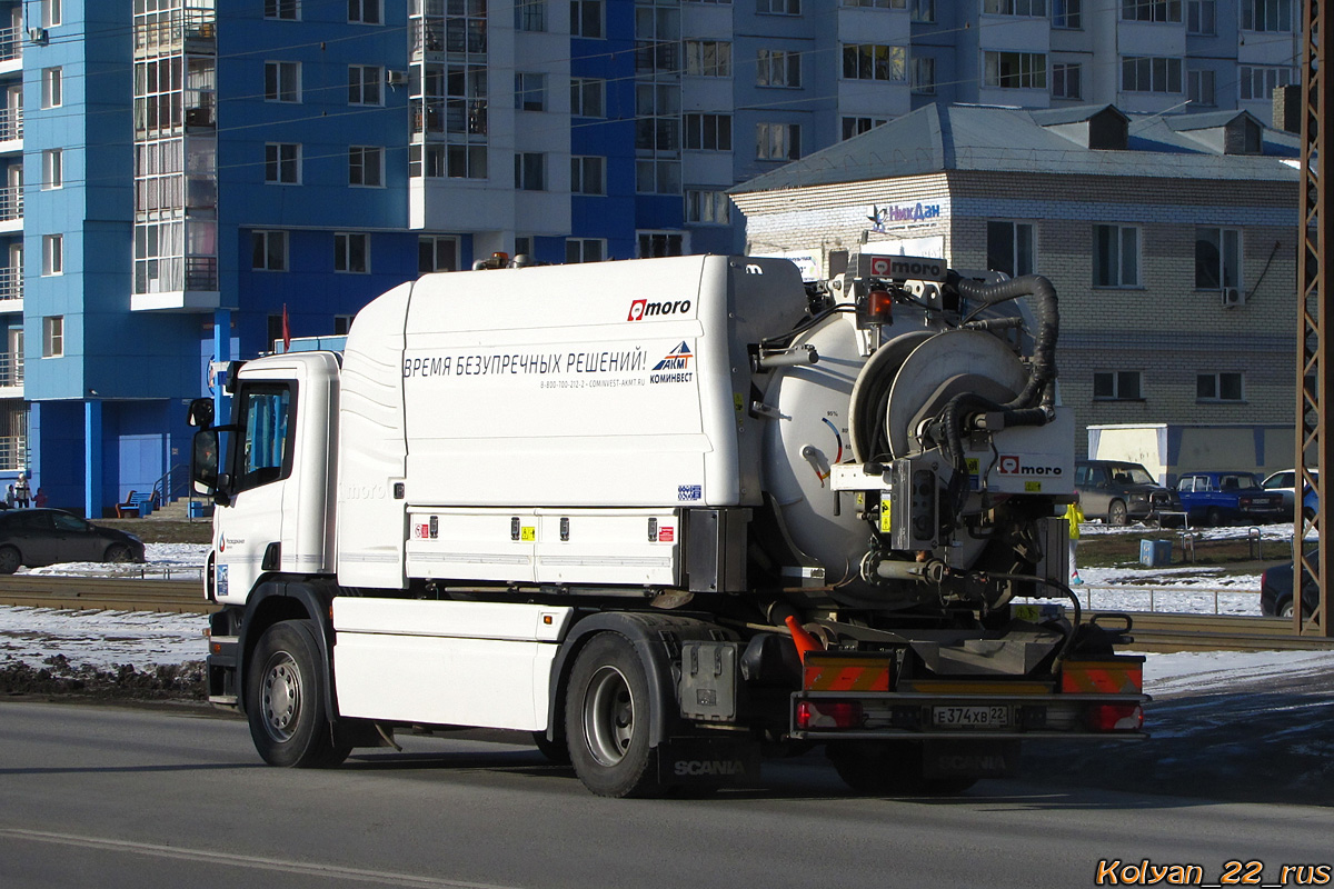 Алтайский край, № Е 374 ХВ 22 — Scania ('2011) P310