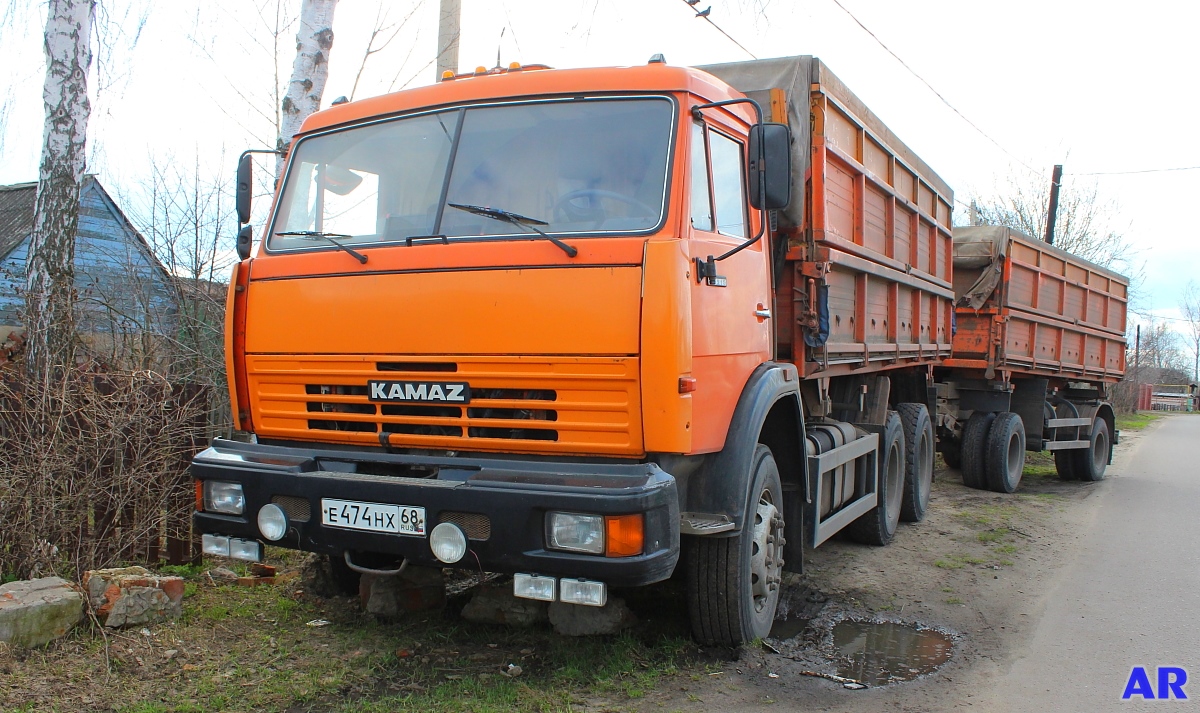 Тамбовская область, № Е 474 НХ 68 — КамАЗ-53215-15 [53215R]