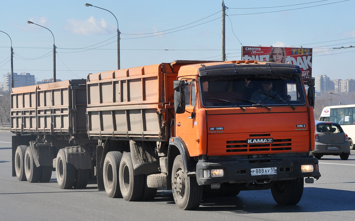 Омская область, № Р 888 АУ 55 — КамАЗ-65115-15 [65115R]