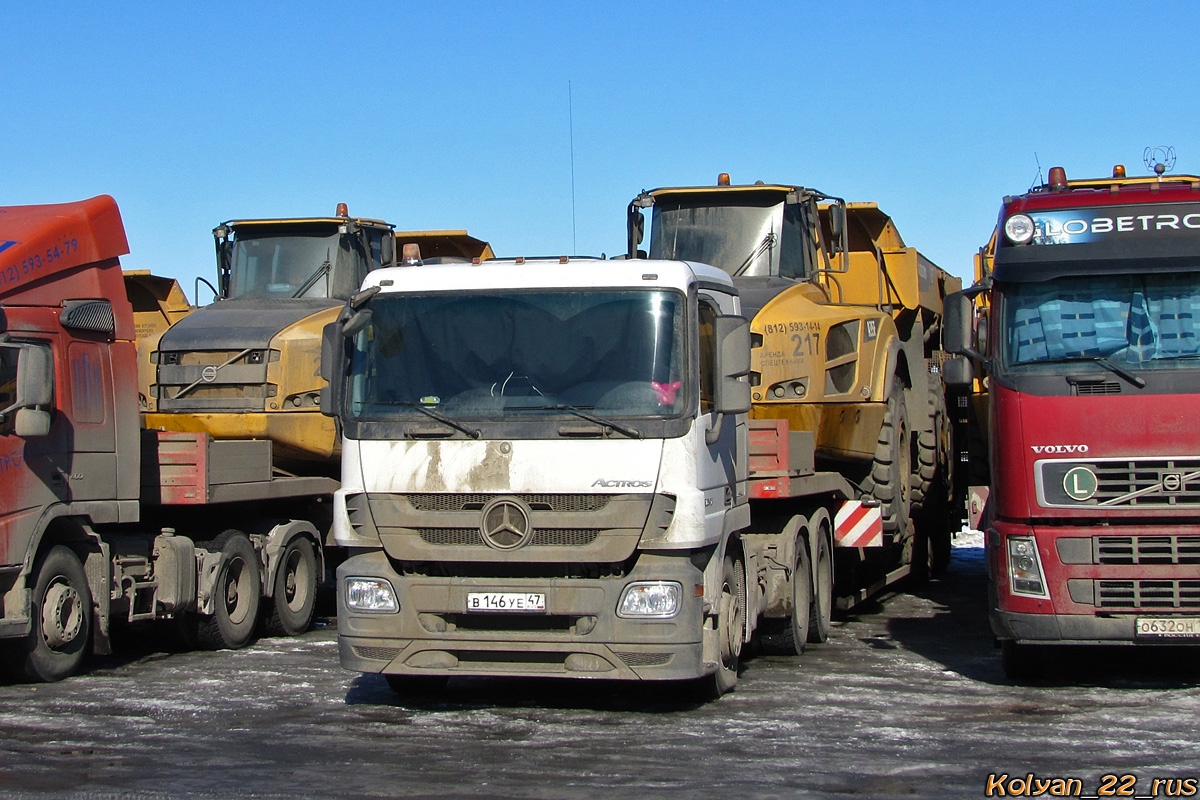 Ленинградская область, № В 146 УЕ 47 — Mercedes-Benz Actros '09 2641 [Z9M]