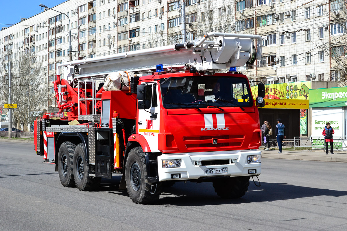 Волгоградская область, № В 891 УК 134 — КамАЗ-43118-46