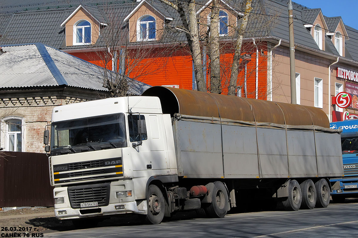 Краснодарский край, № Х 781 РН 123 — DAF 95XF FT