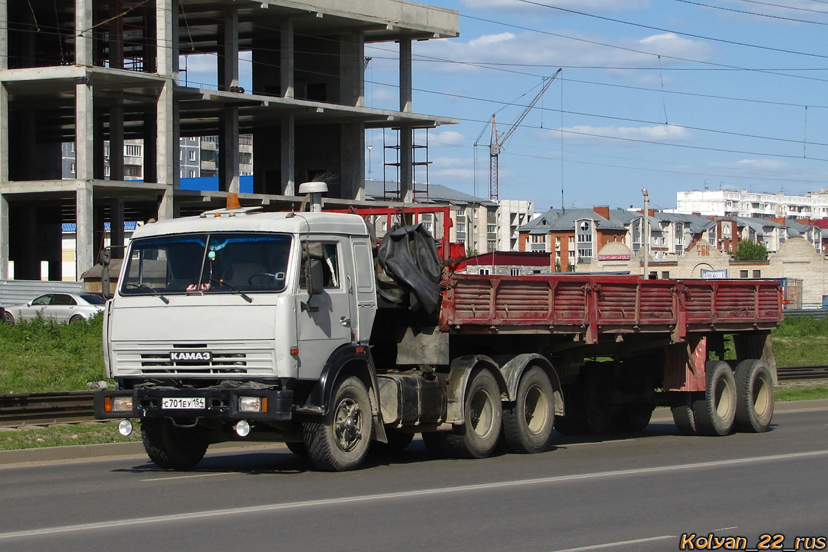 Новосибирская область, № С 701 ЕУ 154 — КамАЗ-54115-02 [54115C]