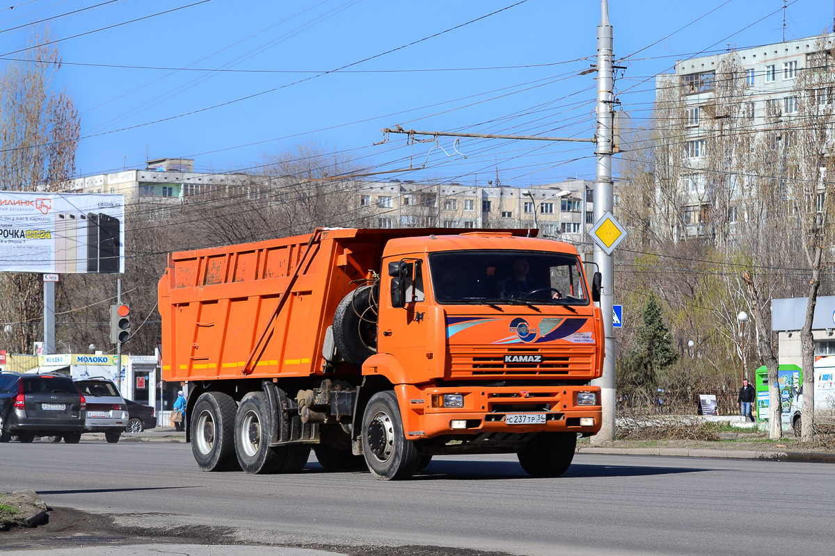 Волгоградская область, № С 237 ТР 34 — КамАЗ-6520 [652000]