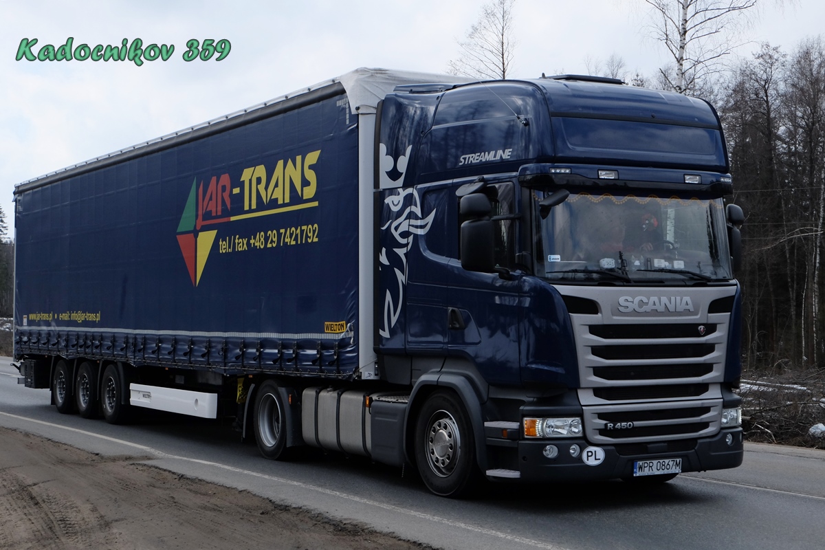 Польша, № WPR 0867M — Scania ('2013) R450