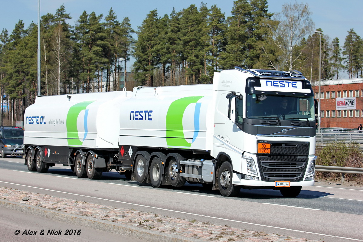 Финляндия, № VXO-537 — Volvo ('2012) FH.500