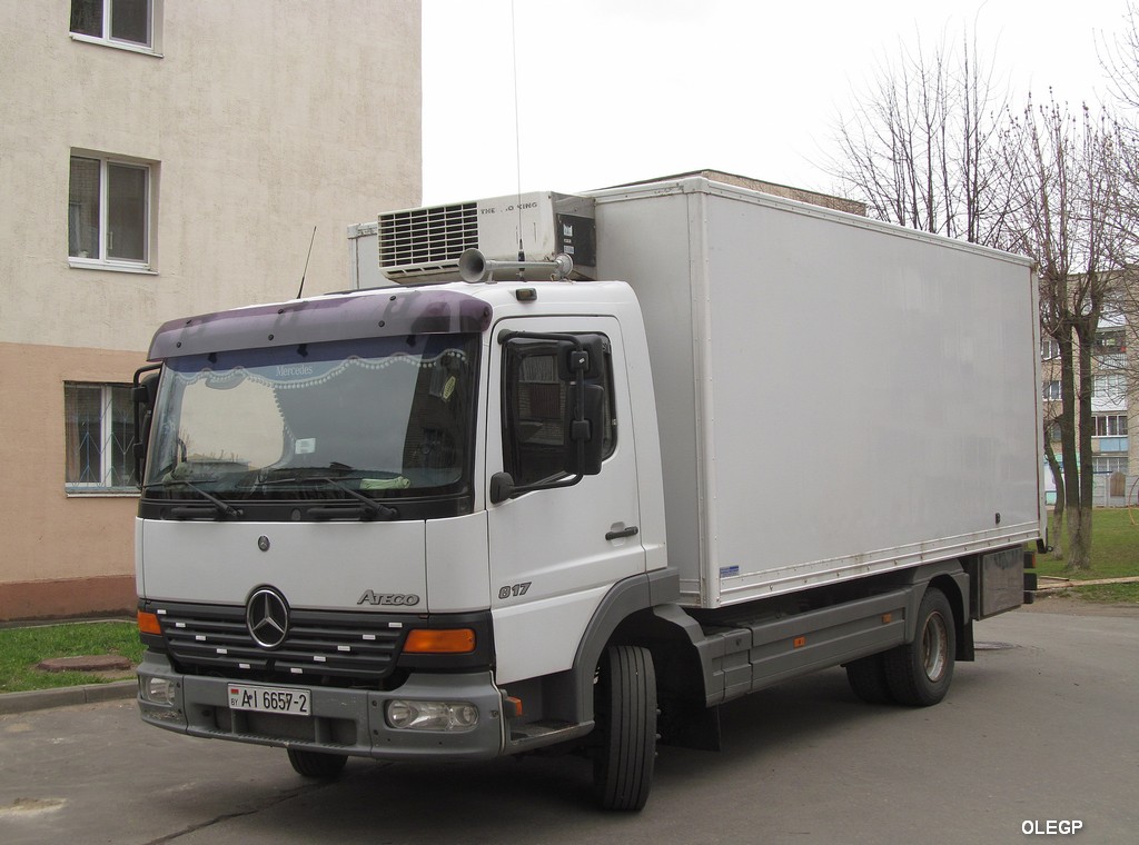 Витебская область, № АІ 6657-2 — Mercedes-Benz Atego 817