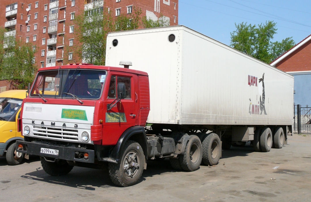 Удмуртия, № В 099 КА 18 — КамАЗ-5410