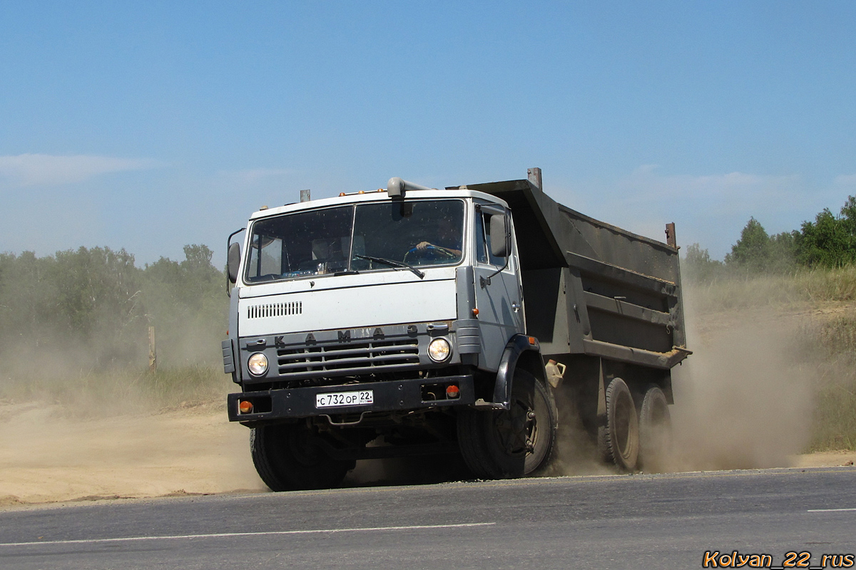 Алтайский край, № С 732 ОР 22 — КамАЗ-55111 [551110]