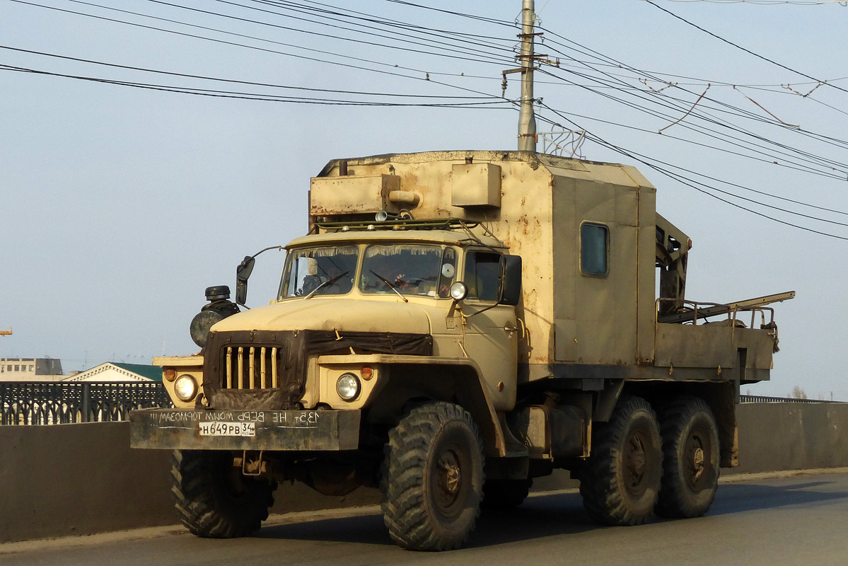 Волгоградская область, № Н 649 РВ 34 — Урал-55571 (55571-10)