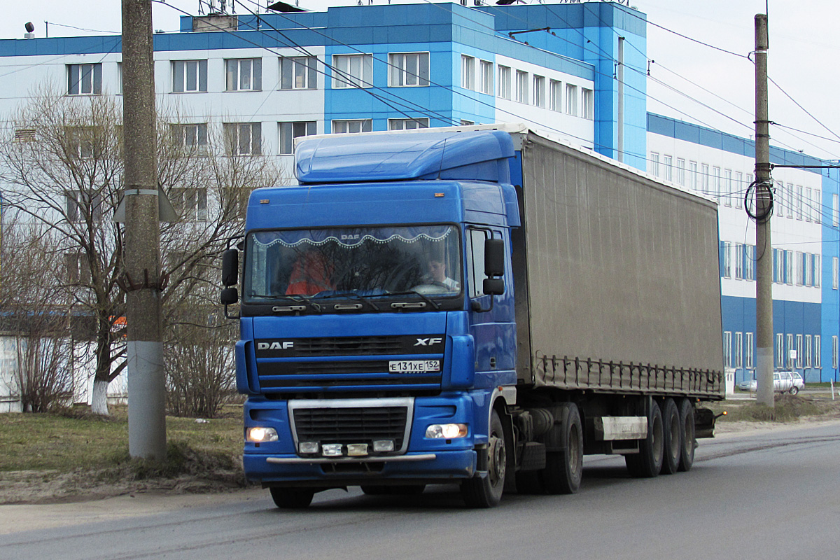 Нижегородская область, № Е 131 ХЕ 152 — DAF XF95 FT