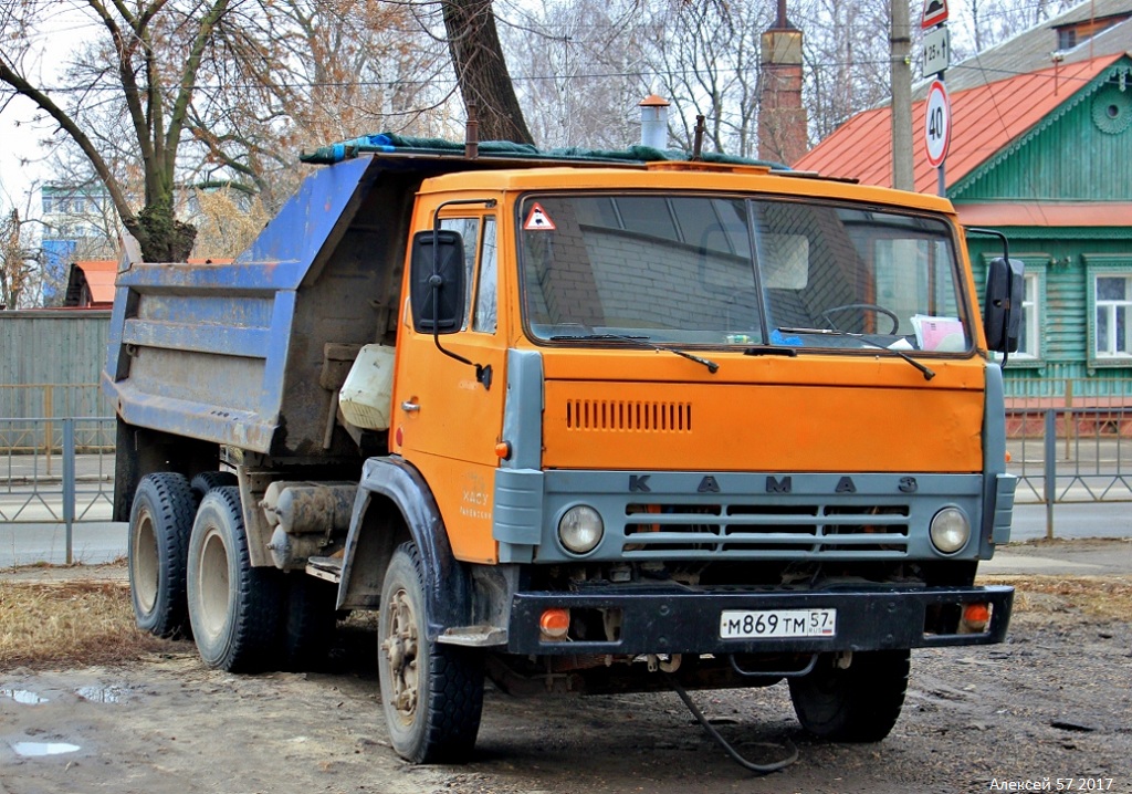 Орловская область, № М 869 ТМ 57 — КамАЗ-55111 (общая модель)
