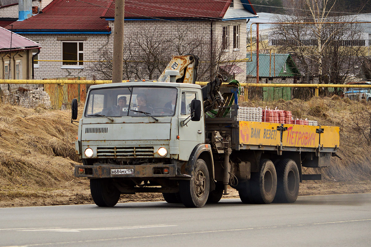 Санкт-Петербург, № Н 684 МХ 178 — КамАЗ-53212