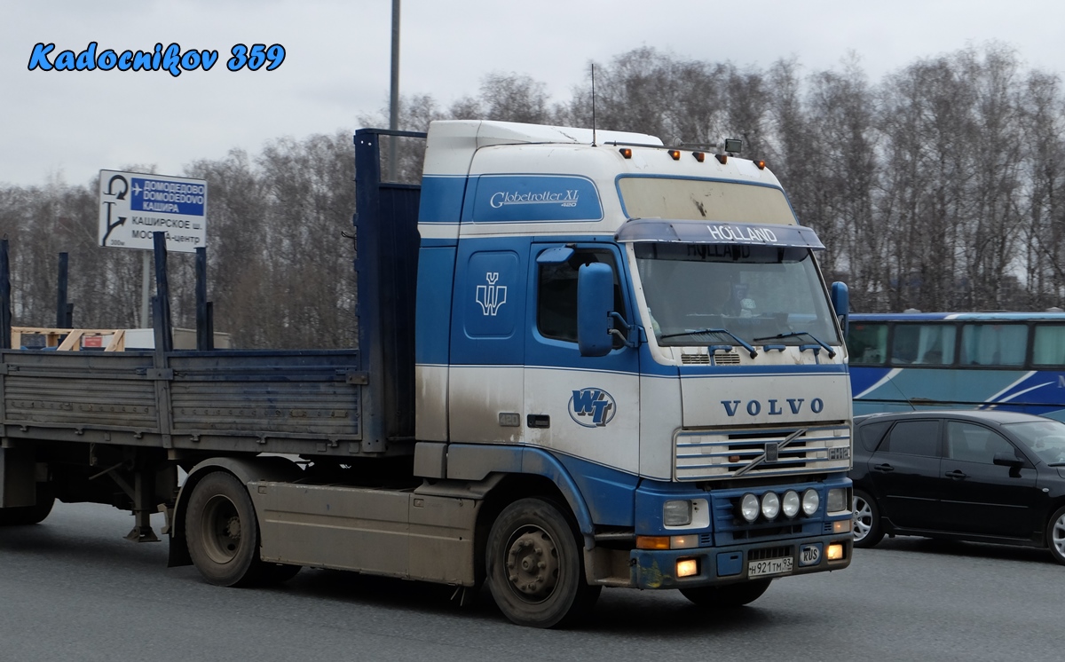 Краснодарский край, № Н 921 ТМ 93 — Volvo ('1993) FH12.420