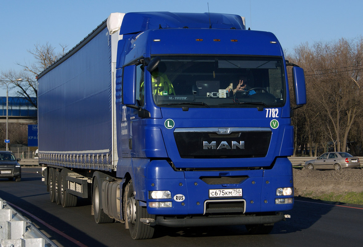 Московская область, № 7782 — MAN TGX ('2007) (общая модель)