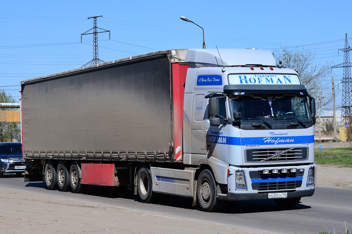 Волгоградская область, № А 630 КН 134 — Volvo ('2002) FH12.420