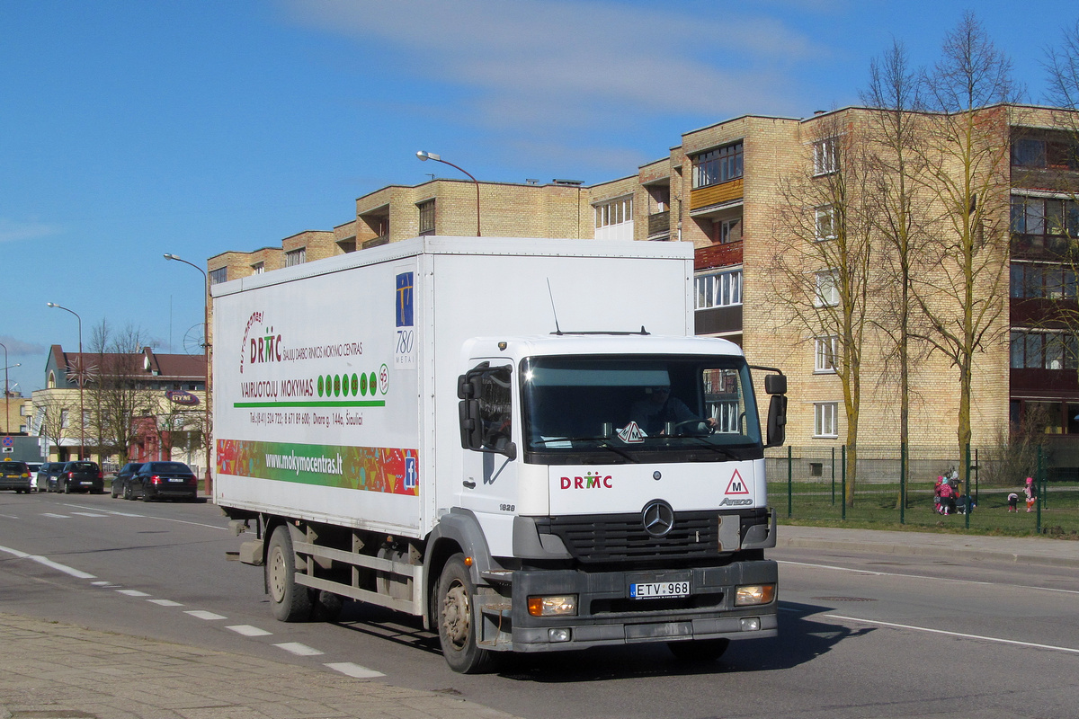 Литва, № ETV 968 — Mercedes-Benz Atego 1828