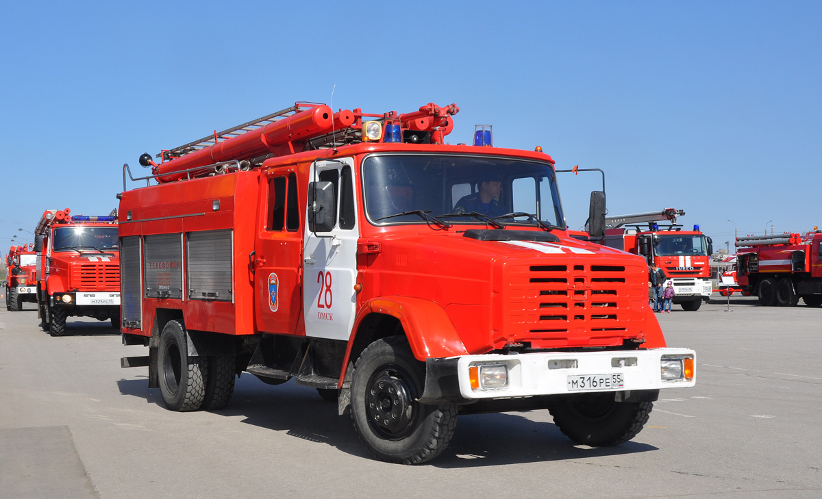 Омская область, № М 316 РЕ 55 — ЗИЛ-433112