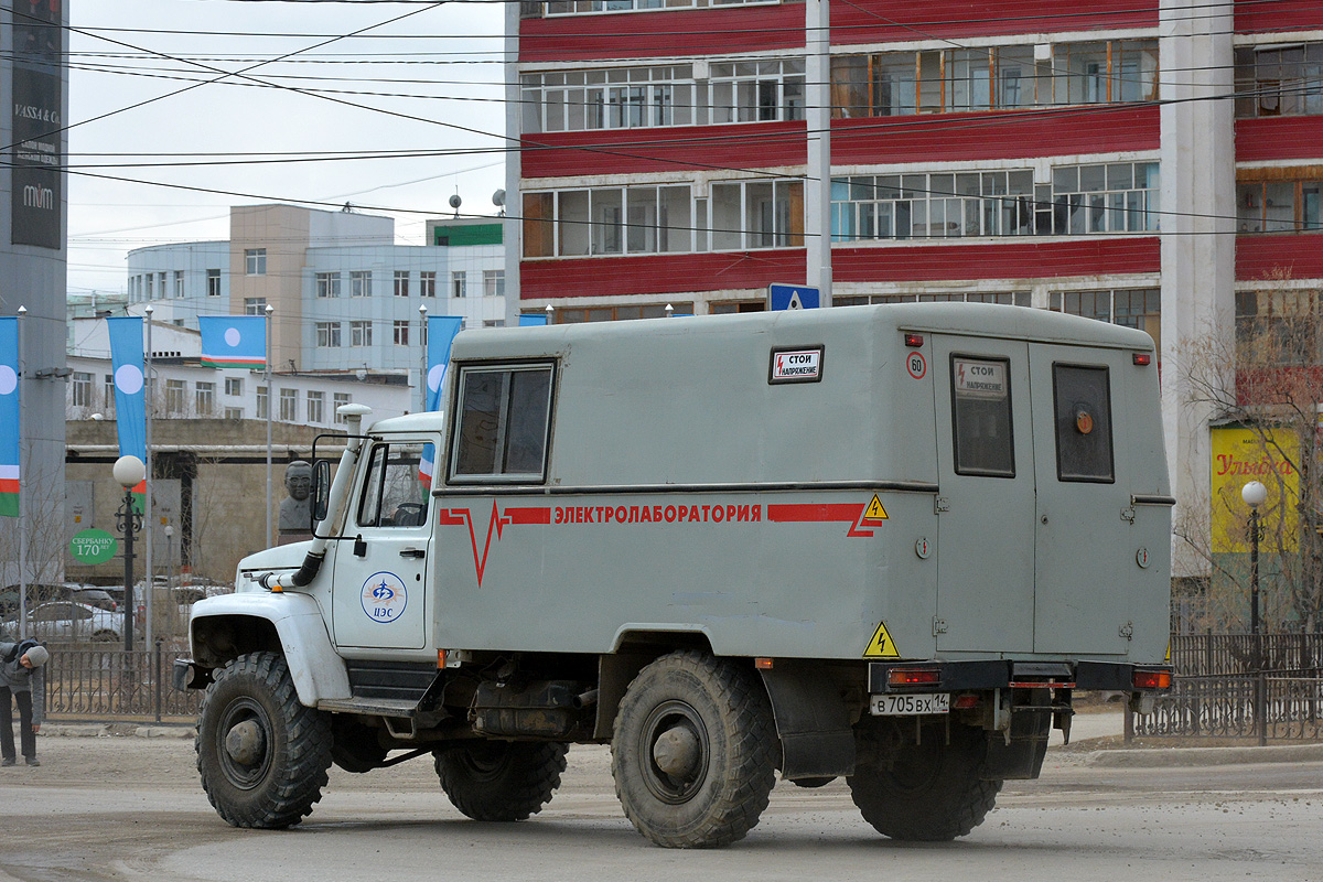 Саха (Якутия), № В 705 ВХ 14 — ГАЗ-33081 «Садко»