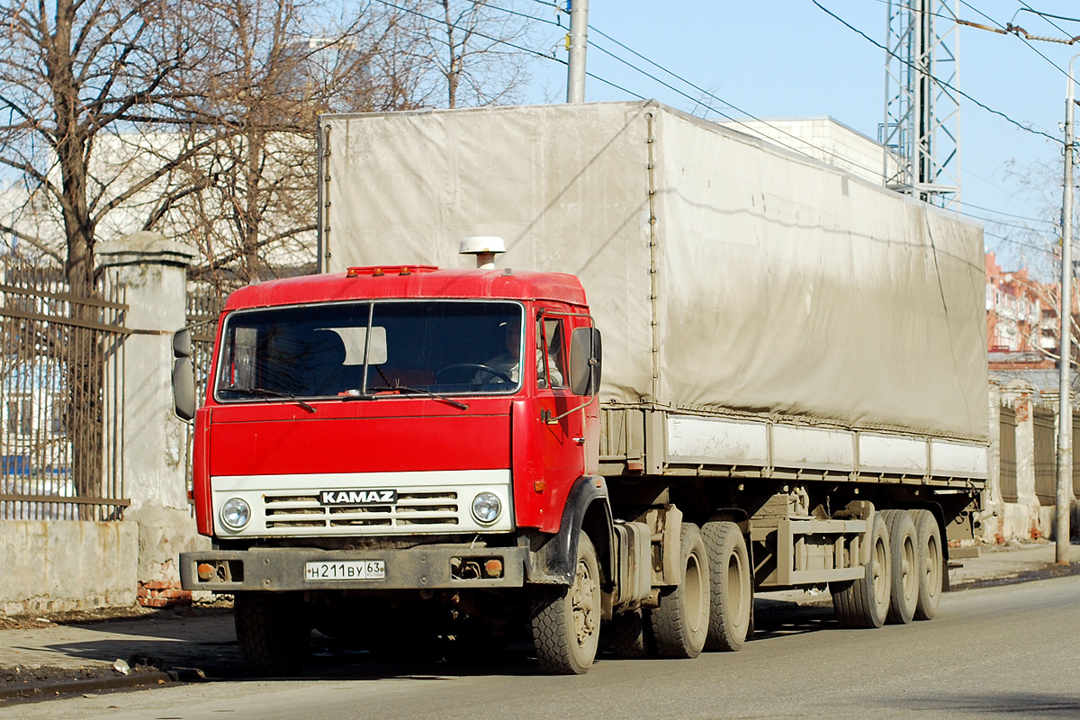 Самарская область, № Н 211 ВУ 63 — КамАЗ-5410