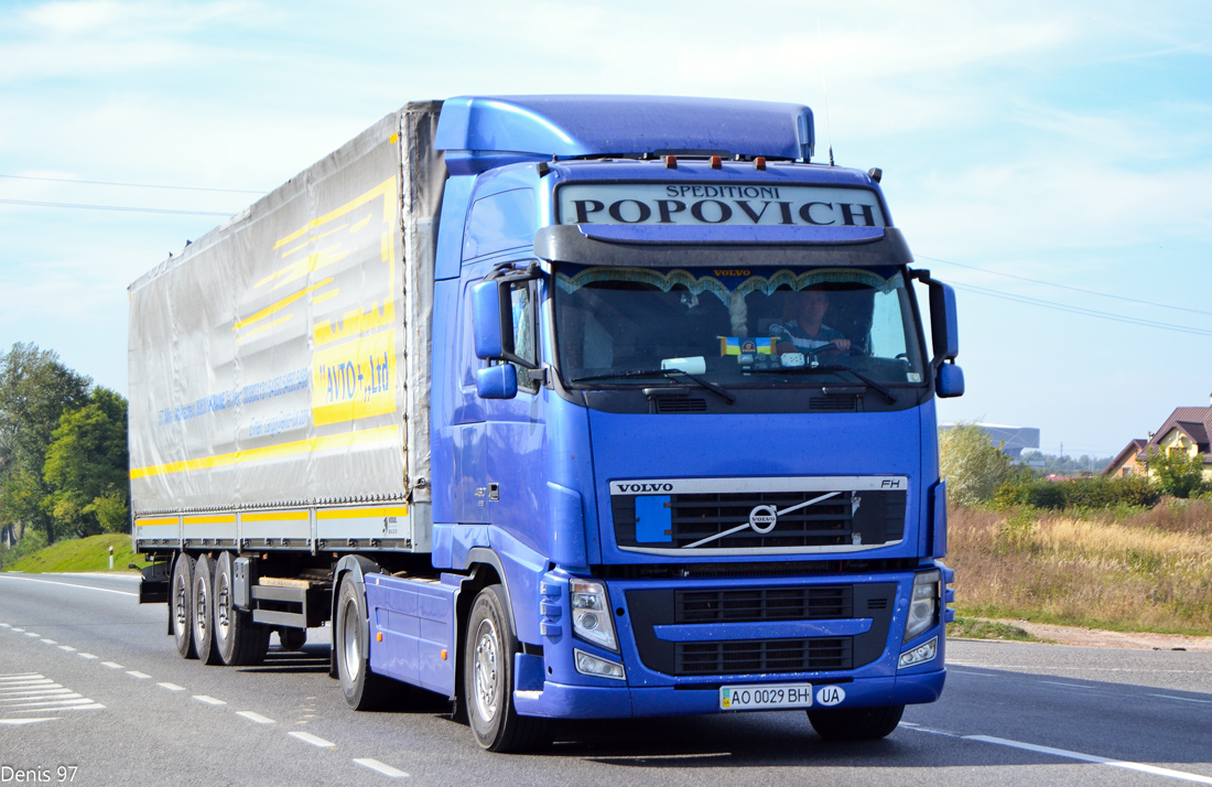 Закарпатская область, № АО 0029 ВН — Volvo ('2008) FH.460