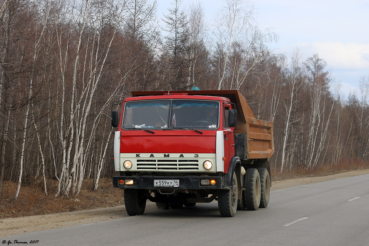 Саха (Якутия), № К 559 КУ 14 — КамАЗ-55111 [551110]