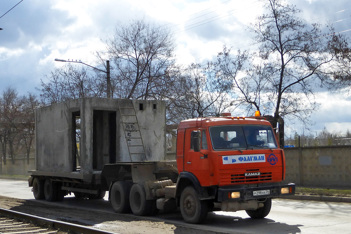 Волгоградская область, № Р 298 НХ 34 — КамАЗ-54115-15 [54115R]