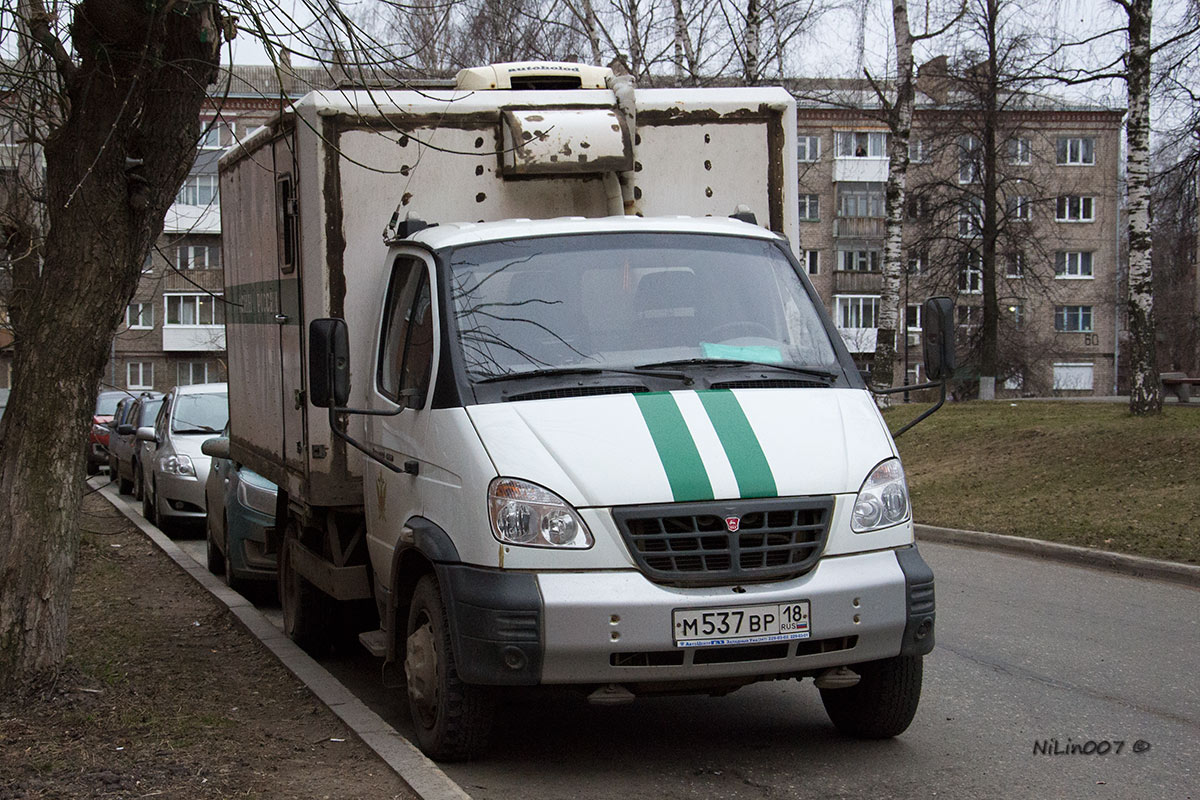 Удмуртия, № М 537 ВР 18 — ГАЗ-33106 "Валдай"