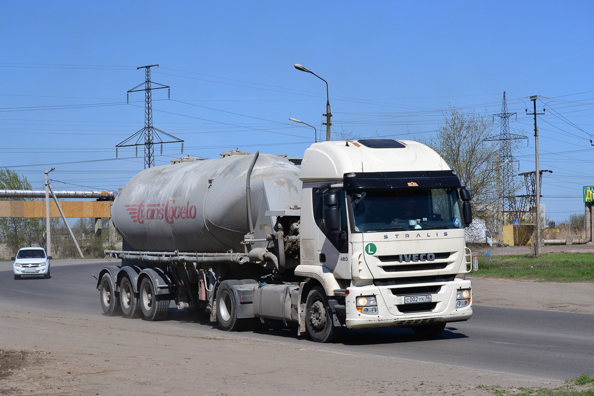 Воронежская область, № С 002 УК 36 — IVECO Stralis ('2002) 420