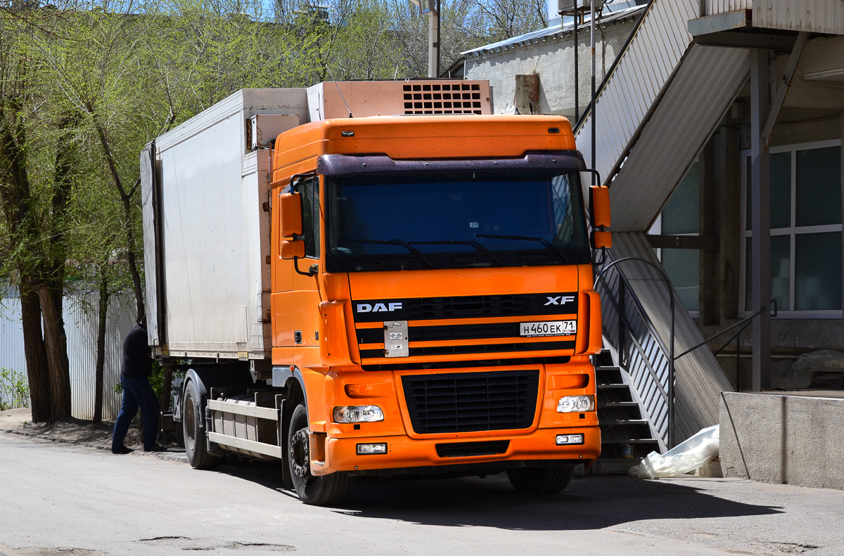 Тульская область, № Н 460 ЕК 71 — DAF XF95 FA