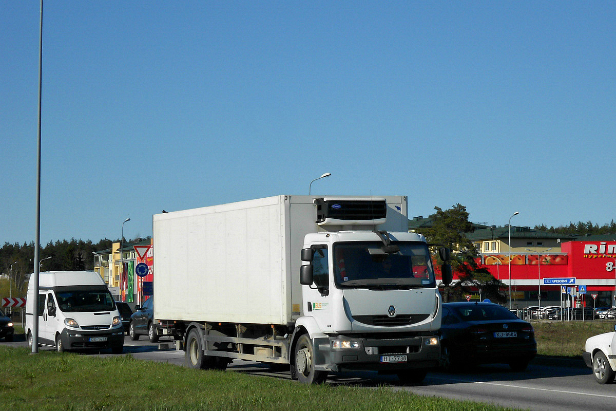 Латвия, № HT-7738 — Renault Midlum