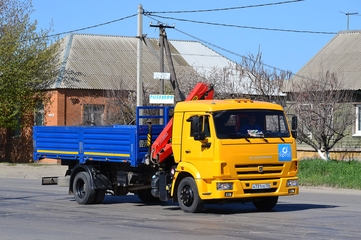 Волгоградская область, № А 731 УЕ 134 — КамАЗ-4308-R4