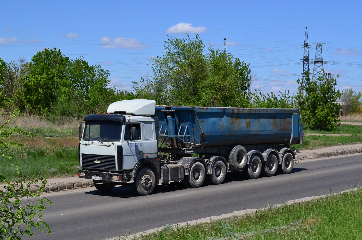 Волгоградская область, № С 480 РО 34 — МАЗ-642208