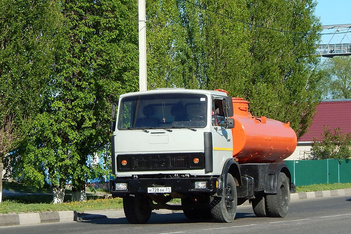 Белгородская область, № Н 728 АК 31 — МАЗ-5337 (общая модель)