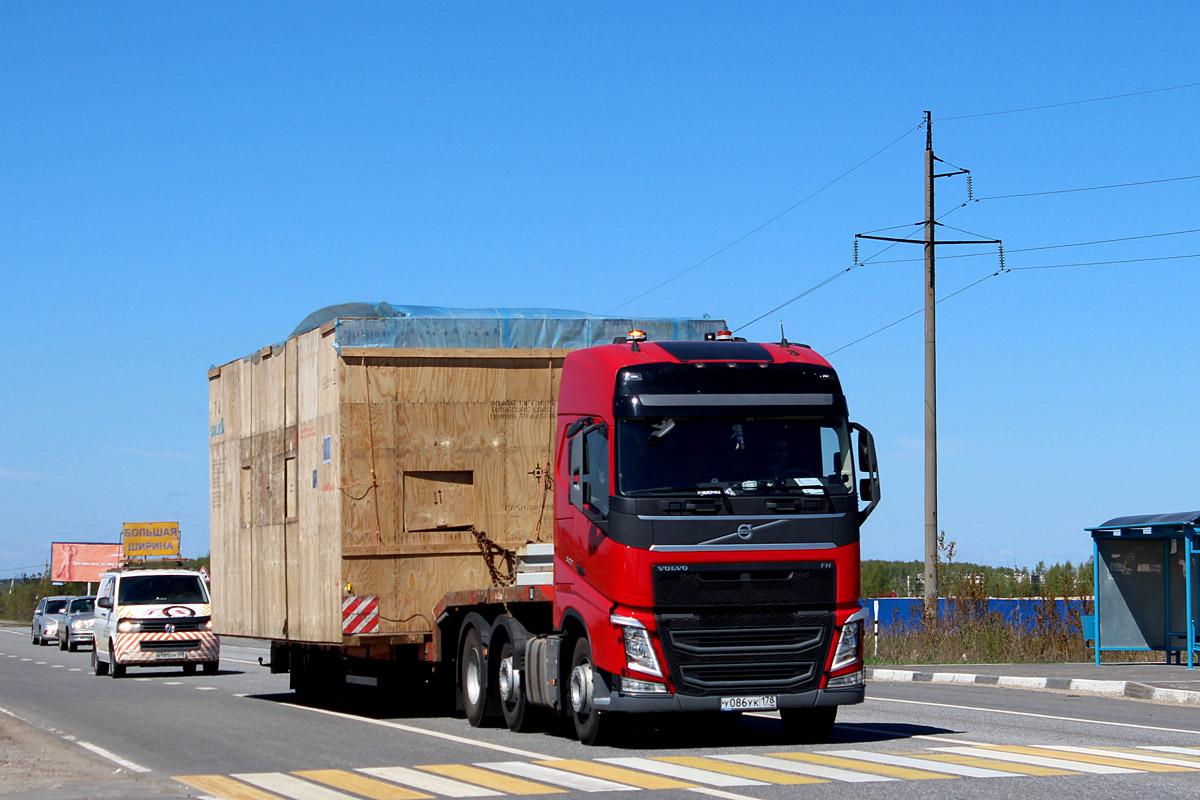 Санкт-Петербург, № У 086 УК 178 — Volvo ('2012) FH-Series