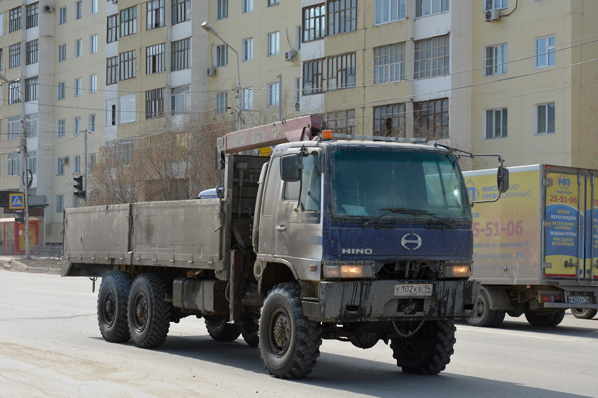 Саха (Якутия), № У 102 КВ 14 — Hino Ranger