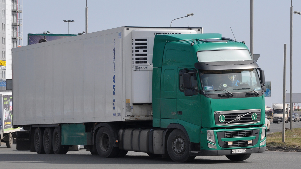 Омская область, № Т 277 АМ 55 — Volvo ('2008) FH.420