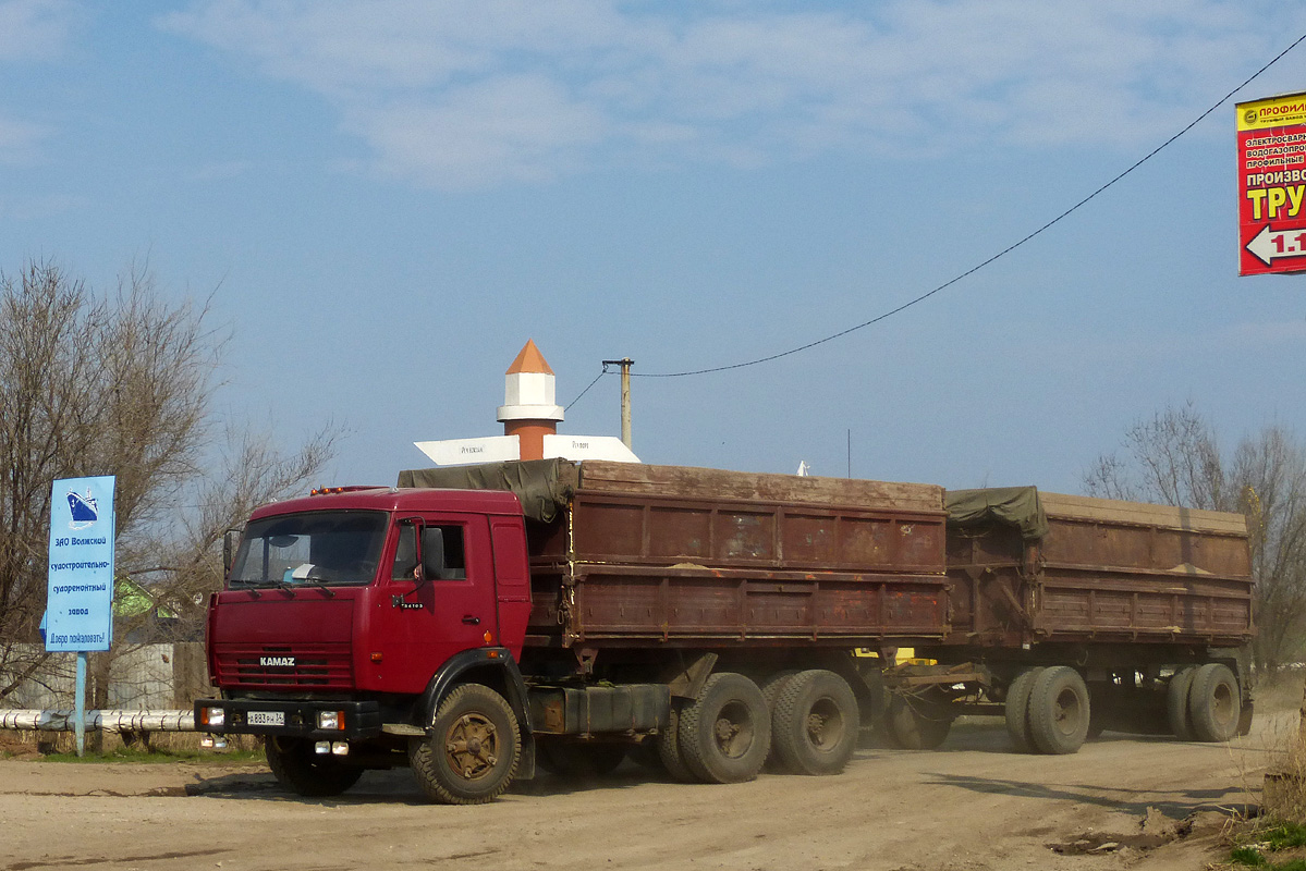 Волгоградская область, № А 883 РН 34 — КамАЗ-5320