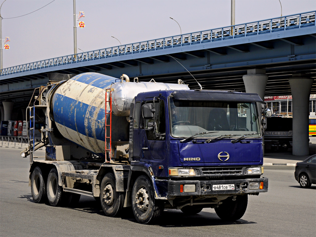 Новосибирская область, № В 481 ОВ 154 — Hino (общая модель)